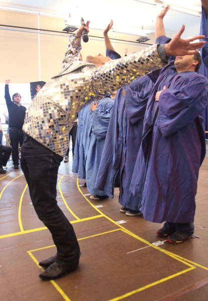 Photo Coverage: Raul Esparza, Jessica Phillips & LEAP OF FAITH Meets the Press! Image