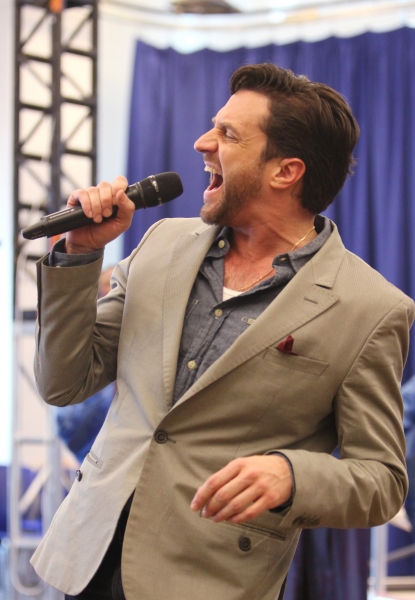 Photo Coverage: Raul Esparza, Jessica Phillips & LEAP OF FAITH Meets the Press! Image