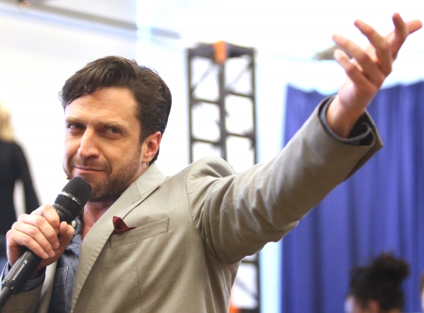 Photo Coverage: Raul Esparza, Jessica Phillips & LEAP OF FAITH Meets the Press! Image