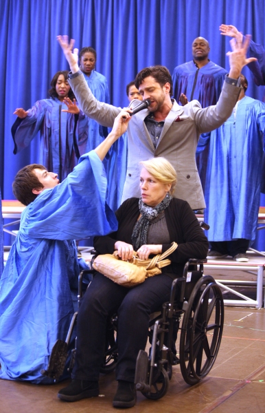 Photo Coverage: Raul Esparza, Jessica Phillips & LEAP OF FAITH Meets the Press! Image