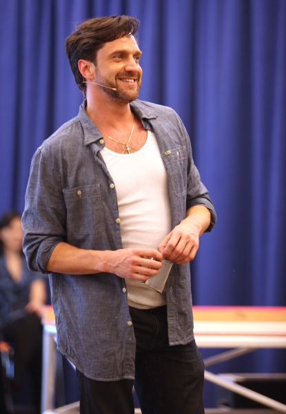 Photo Coverage: Raul Esparza, Jessica Phillips & LEAP OF FAITH Meets the Press! Image