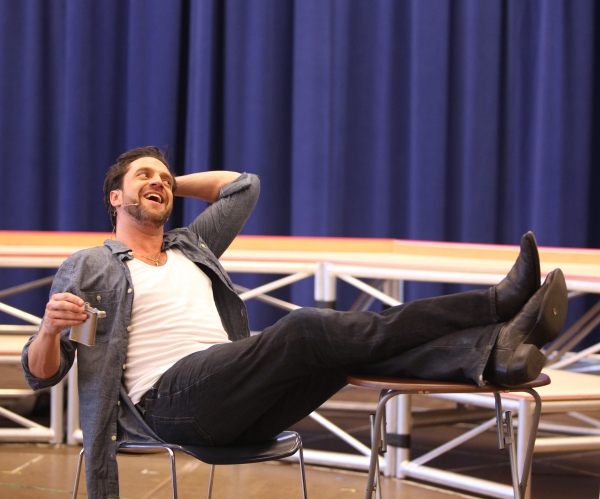Photo Coverage: Raul Esparza, Jessica Phillips & LEAP OF FAITH Meets the Press! Image