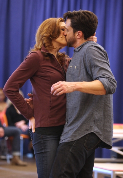 Photo Coverage: Raul Esparza, Jessica Phillips & LEAP OF FAITH Meets the Press! Image