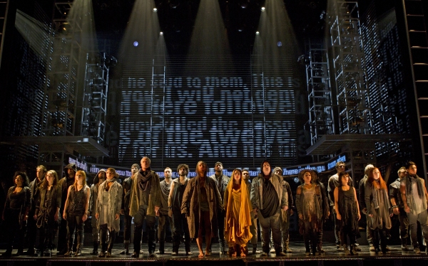 Paul Nolan and the company of JESUS CHRIST Superstar Photo