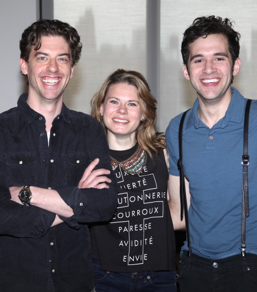 Christian Borle & Celia Keenan-Bolger & Adam Chanler-Berat  at 