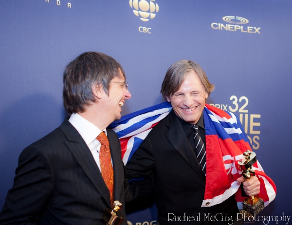 Philippe Falardeau and Viggo Mortensen Photo