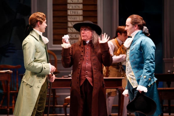 Photo Flash: First Look at Robert Cuccioli, Brooks Ashmanskas, et al. in Ford's Theatre's 1776 Image