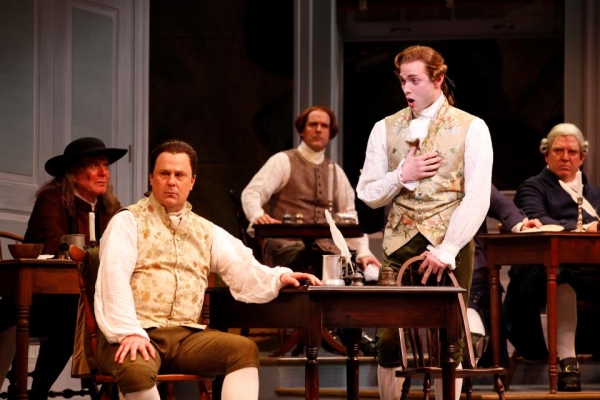 Photo Flash: First Look at Robert Cuccioli, Brooks Ashmanskas, et al. in Ford's Theatre's 1776 Image