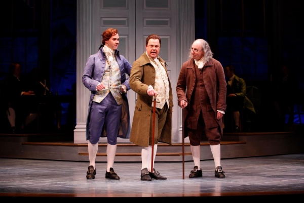 Photo Flash: First Look at Robert Cuccioli, Brooks Ashmanskas, et al. in Ford's Theatre's 1776 Image