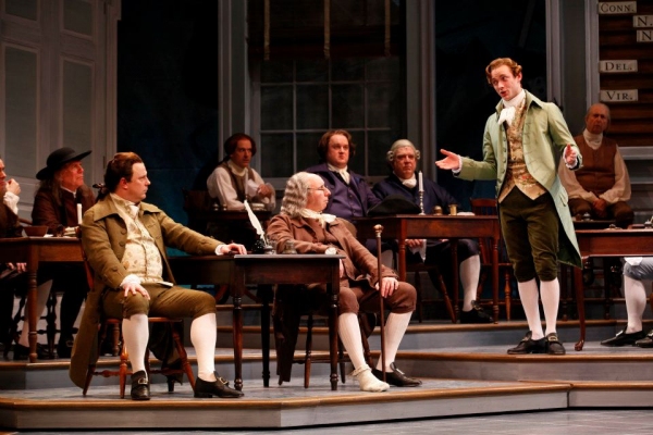 Photo Flash: First Look at Robert Cuccioli, Brooks Ashmanskas, et al. in Ford's Theatre's 1776 Image