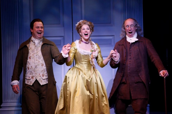 Photo Flash: First Look at Robert Cuccioli, Brooks Ashmanskas, et al. in Ford's Theatre's 1776 Image