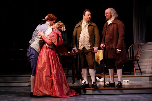 Photo Flash: First Look at Robert Cuccioli, Brooks Ashmanskas, et al. in Ford's Theatre's 1776 