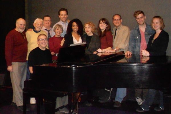 Photo Flash: Cast Meet & Greet for THE SHOW GOES ON at York Theatre  Image