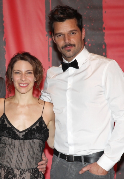 Elena Roger and Ricky Martin Photo