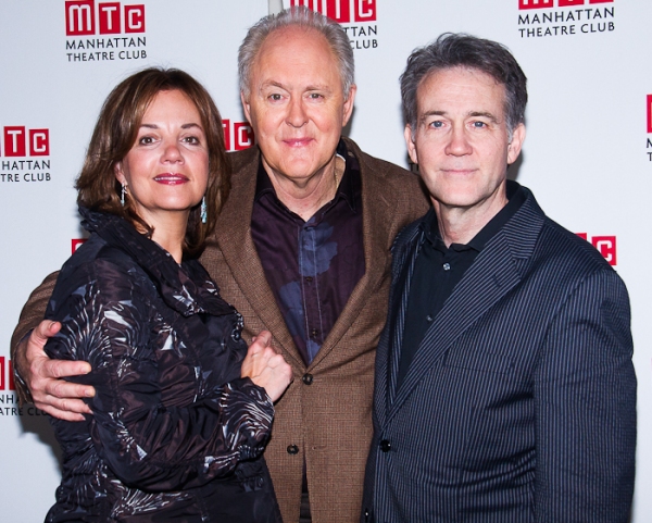 Margaret Colin, John Lithgow, and Boyd Gaines Photo