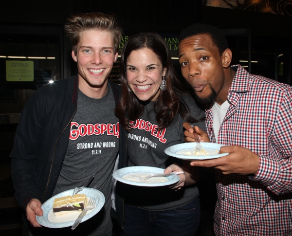 Photo Coverage: GODSPELL & WICKED Wish Stephen Schwartz a Happy Belated Birthday! Image