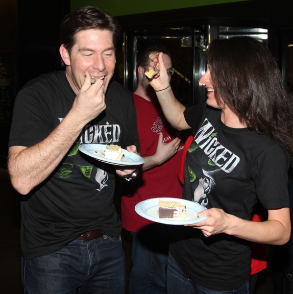 Photo Coverage: GODSPELL & WICKED Wish Stephen Schwartz a Happy Belated Birthday! Image