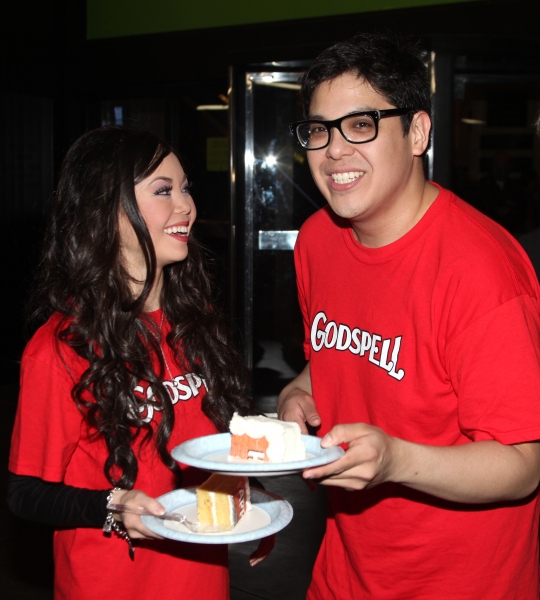 Photo Coverage: GODSPELL & WICKED Wish Stephen Schwartz a Happy Belated Birthday! Image