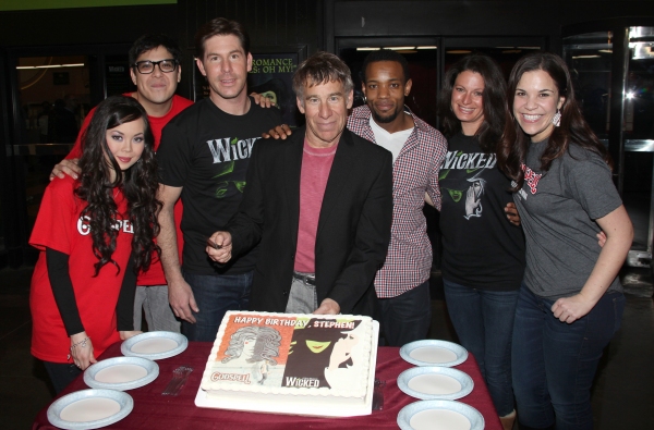 Photo Coverage: GODSPELL & WICKED Wish Stephen Schwartz a Happy Belated Birthday! Image
