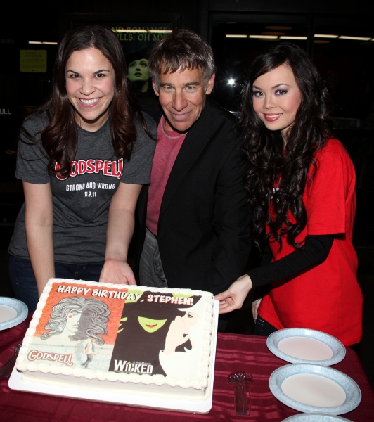 Photo Coverage: GODSPELL & WICKED Wish Stephen Schwartz a Happy Belated Birthday! Image