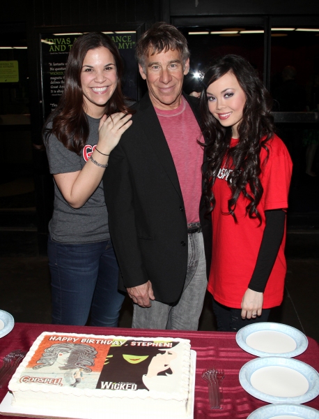 Photo Coverage: GODSPELL & WICKED Wish Stephen Schwartz a Happy Belated Birthday! Image