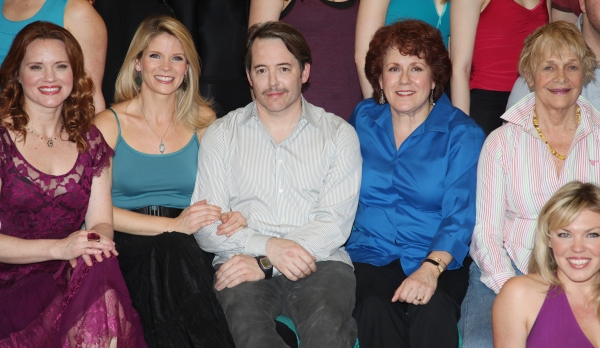Photo Coverage: NICE WORK IF YOU CAN GET IT Meets the Press - Matthew Broderick, Kelli O'Hara and More! Image
