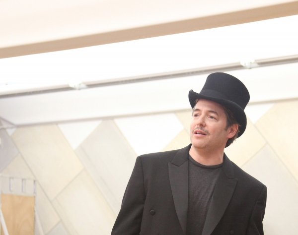 Photo Coverage: NICE WORK IF YOU CAN GET IT Meets the Press - Matthew Broderick, Kelli O'Hara and More! Image