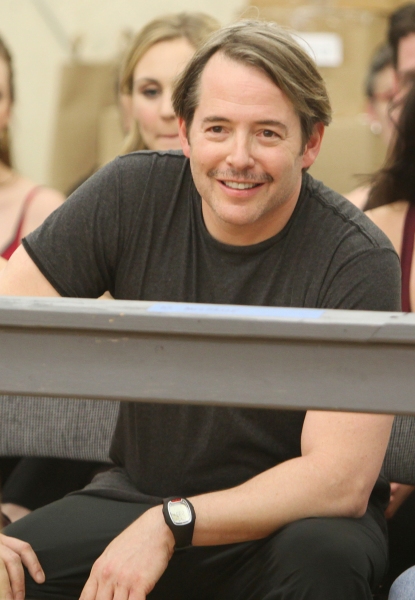 Photo Coverage: NICE WORK IF YOU CAN GET IT Meets the Press - Matthew Broderick, Kelli O'Hara and More! Image