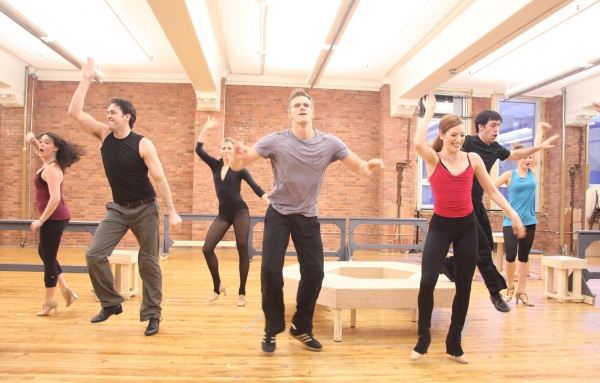 Photo Coverage: NICE WORK IF YOU CAN GET IT Meets the Press - Matthew Broderick, Kelli O'Hara and More! Image