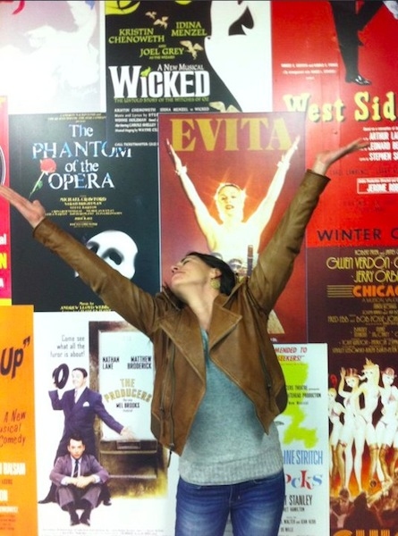 Photo Flash: EVITA Contest - Throw Your Arms Up! 