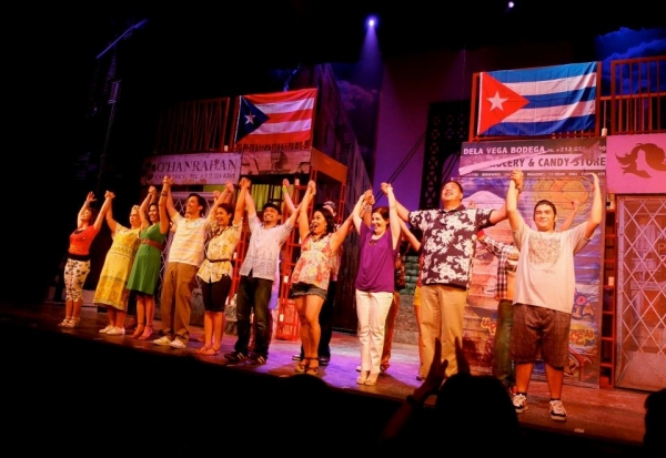 Photo Flash: Lin-Manuel Miranda Leads IN THE HEIGHTS Manila Curtain Call Image