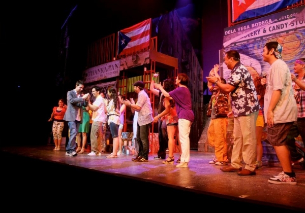 Photo Flash: Lin-Manuel Miranda Leads IN THE HEIGHTS Manila Curtain Call Image