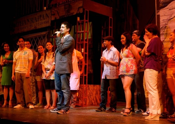 Photo Flash: Lin-Manuel Miranda Leads IN THE HEIGHTS Manila Curtain Call Image