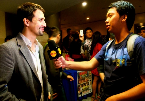 Photo Flash: Lin-Manuel Miranda Leads IN THE HEIGHTS Manila Curtain Call Image