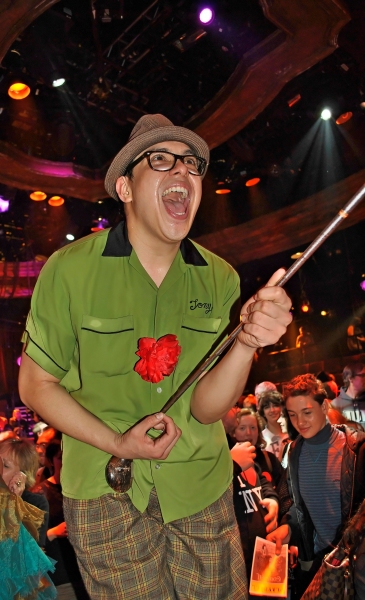 George Salazar during intermission Photo