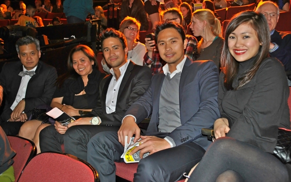 Mario Brinas, Ritz Brinas, Sam Milby, Dante Santacruz, Nikki Guevara Photo