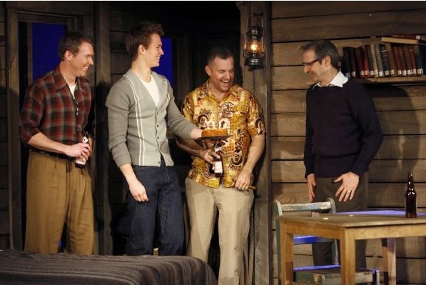 Photo Flash: First Look at Alexis Bledel, Ansel Elgort, et al. in MTC's REGRETS Image