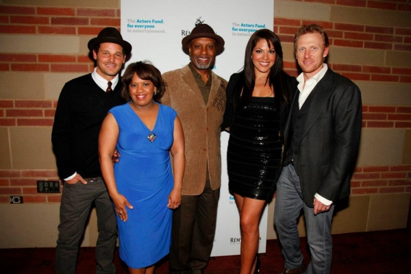 Photo Flash: GREY'S ANATOMY Cast Performs in Actors Fund Benefit Concert Image