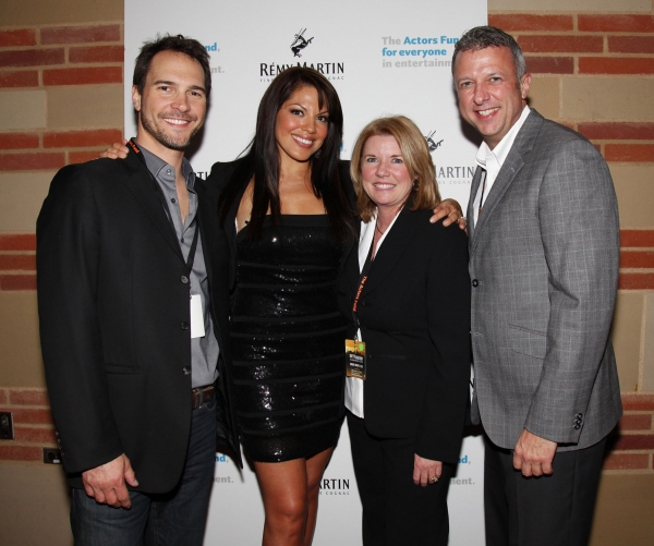 Michael Medico, Sara Ramirez, Meg Thomas and Keith McNutt Photo