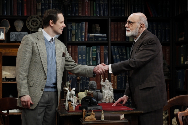 Jim Stanek as C. S. Lewis and George Morfogen as Sigmund Freud
 Photo
