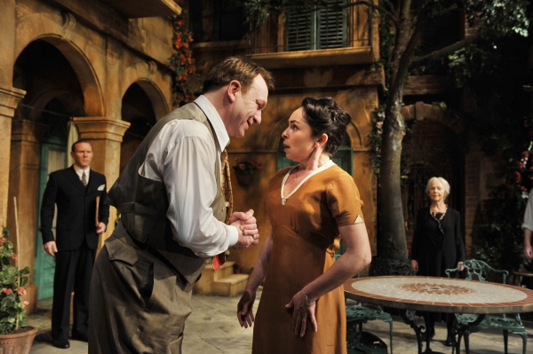 Edmund Wiseman, Clive Wood, Samantha Spiro, and Sheila Reid Photo