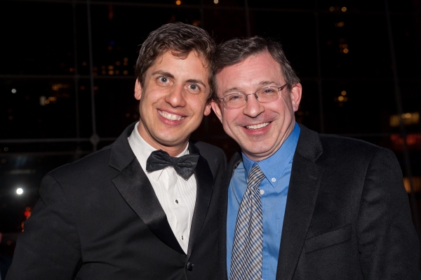 YPC Artistic Director/Founder Francisco J. NÃºÃ±ez with fellow composer William C Photo