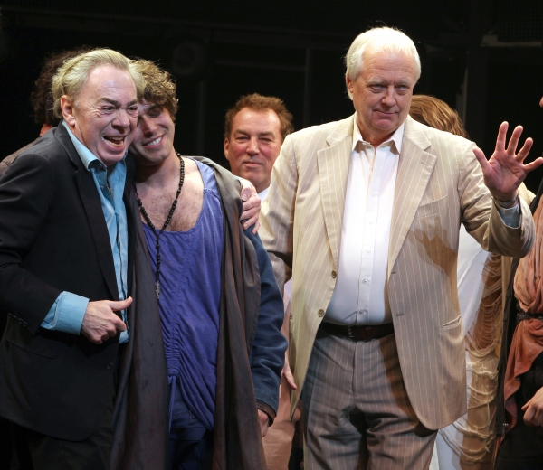 Andrew Lloyd Webber & Tim Rice with Josh Young Photo