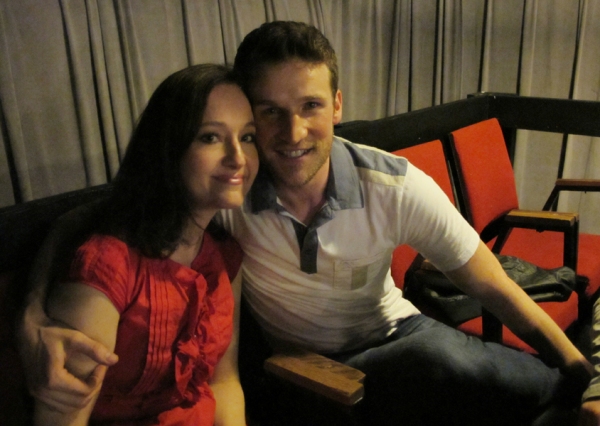 Photo Flash: Jeremy Jordan, Laura Osnes, et al. at BONNIE & CLYDE Listening Party! Image