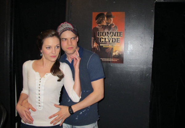 Photo Flash: Jeremy Jordan, Laura Osnes, et al. at BONNIE & CLYDE Listening Party! Image