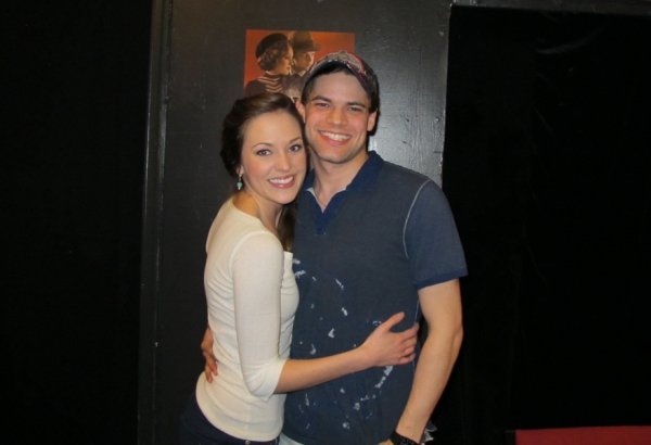 Photo Flash: Jeremy Jordan, Laura Osnes, et al. at BONNIE & CLYDE Listening Party! Image