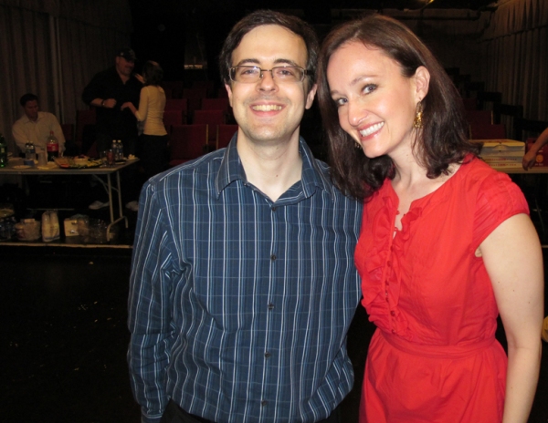 Photo Flash: Jeremy Jordan, Laura Osnes, et al. at BONNIE & CLYDE Listening Party! Image