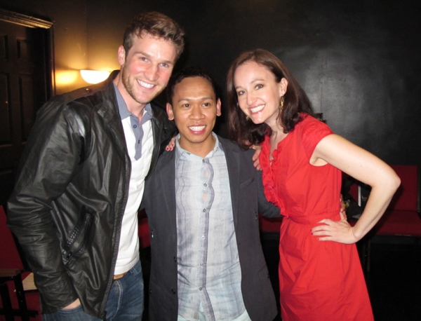 Photo Flash: Jeremy Jordan, Laura Osnes, et al. at BONNIE & CLYDE Listening Party! Image