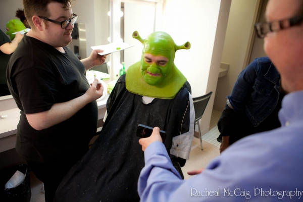 Photo Coverage: The 'Shrekking' Process Image
