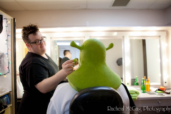 Photo Coverage: The 'Shrekking' Process Image